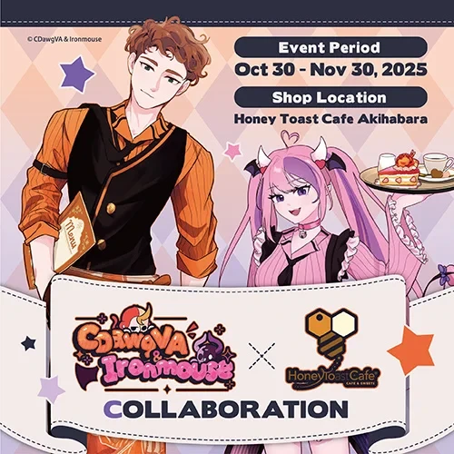Ironmouse and CDawgVA collab cafe 2