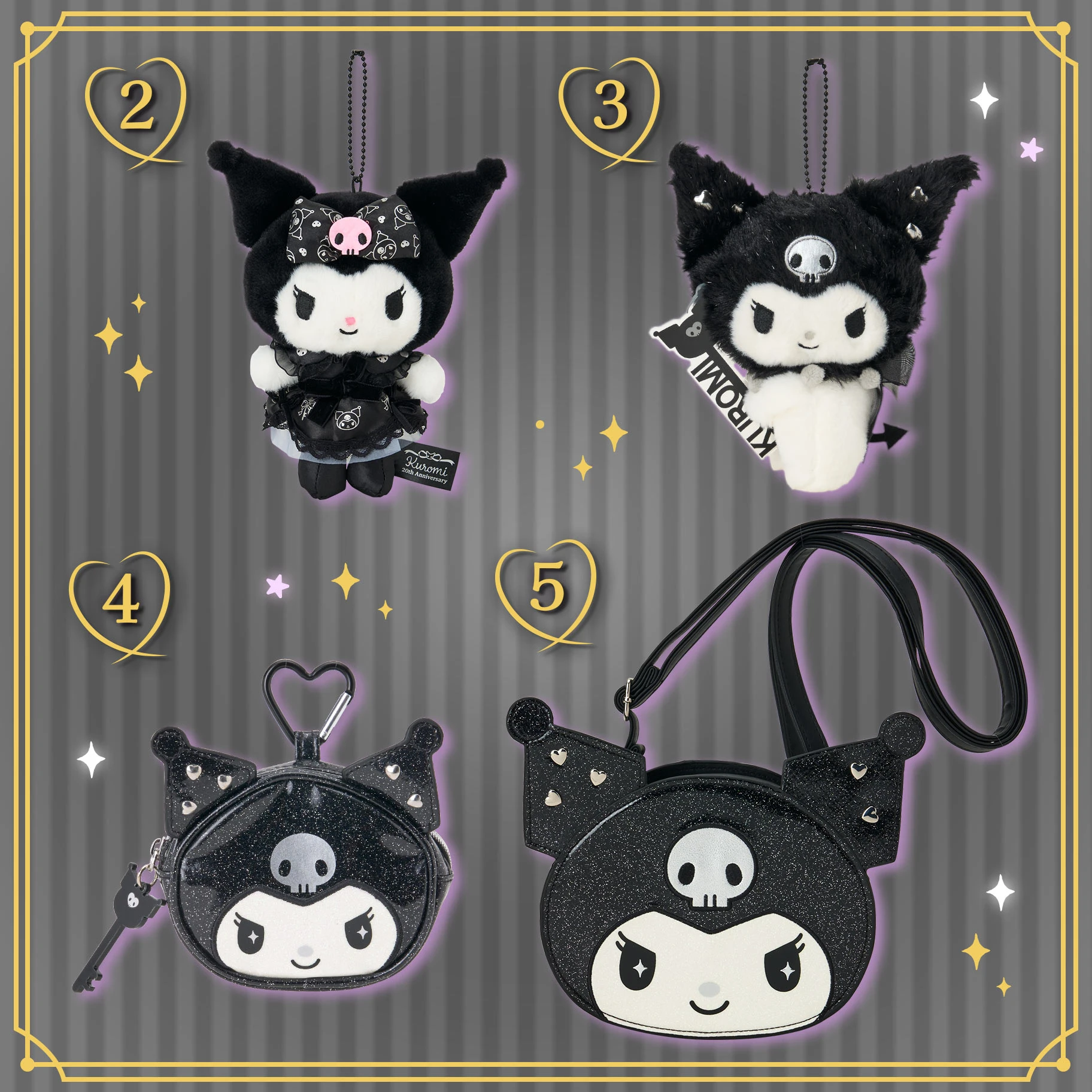 Kuromi opens the door to a magical universe for new gothic