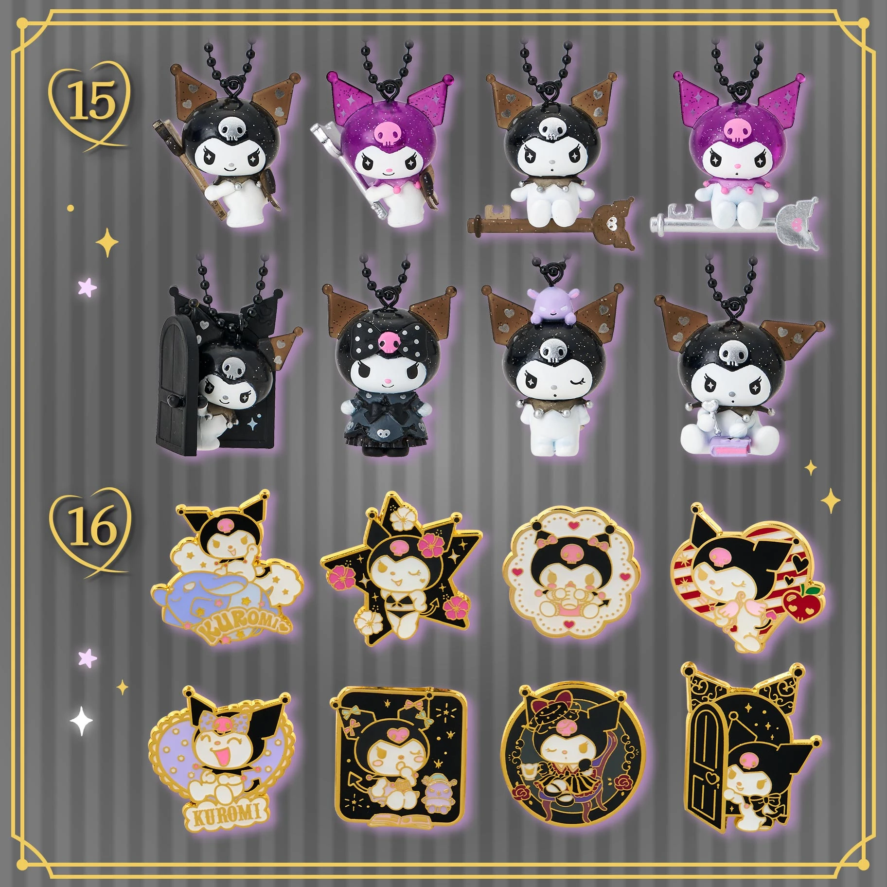 Kuromi opens the door to a magical universe for new gothic