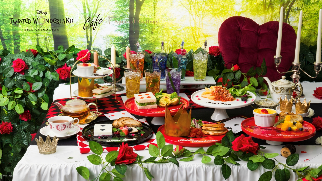 Tea party themed Twisted Wonderland cafe opens across Japan this month