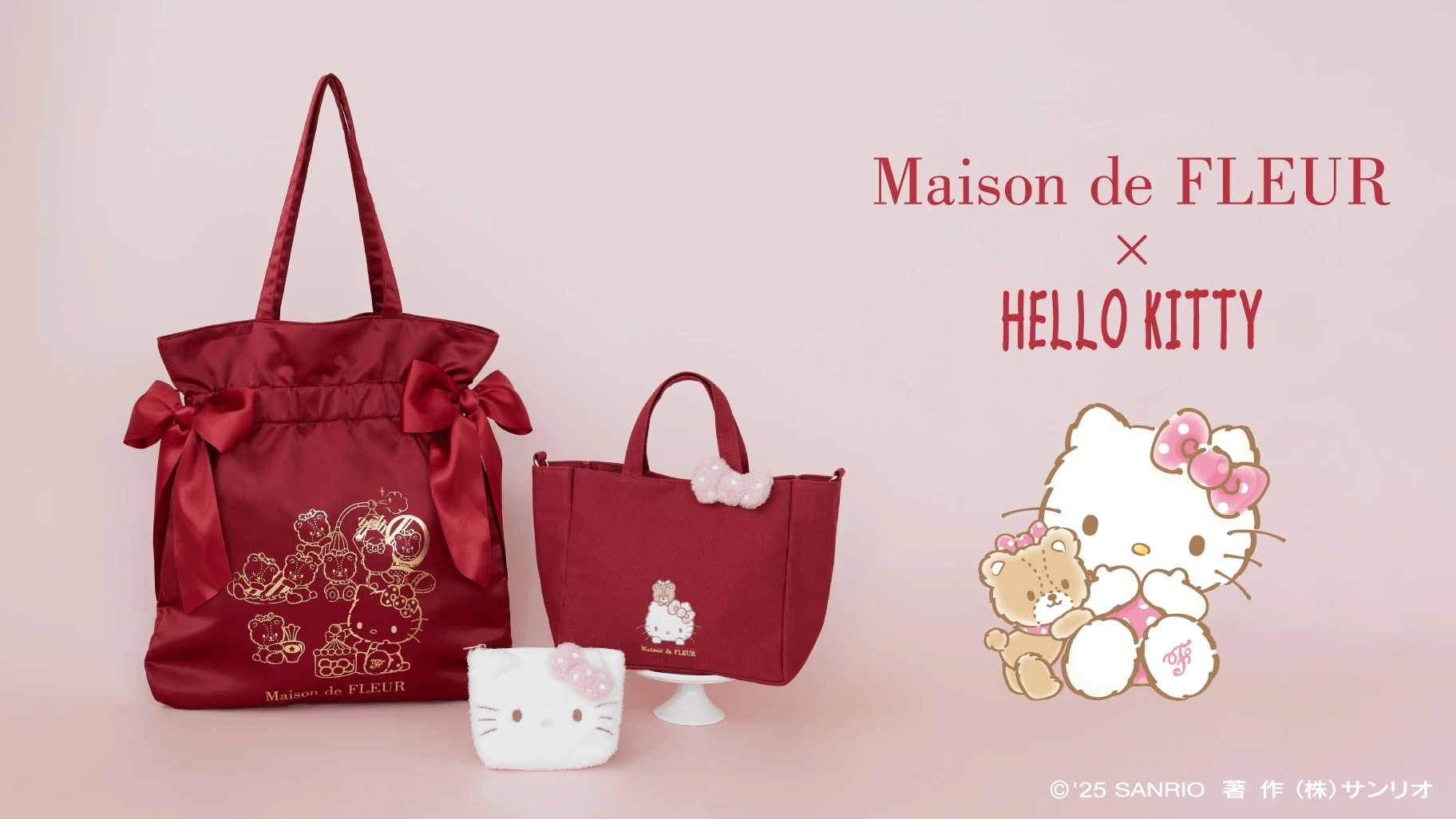 Maison de FLEUR x Hello Kitty Birthday collection 1