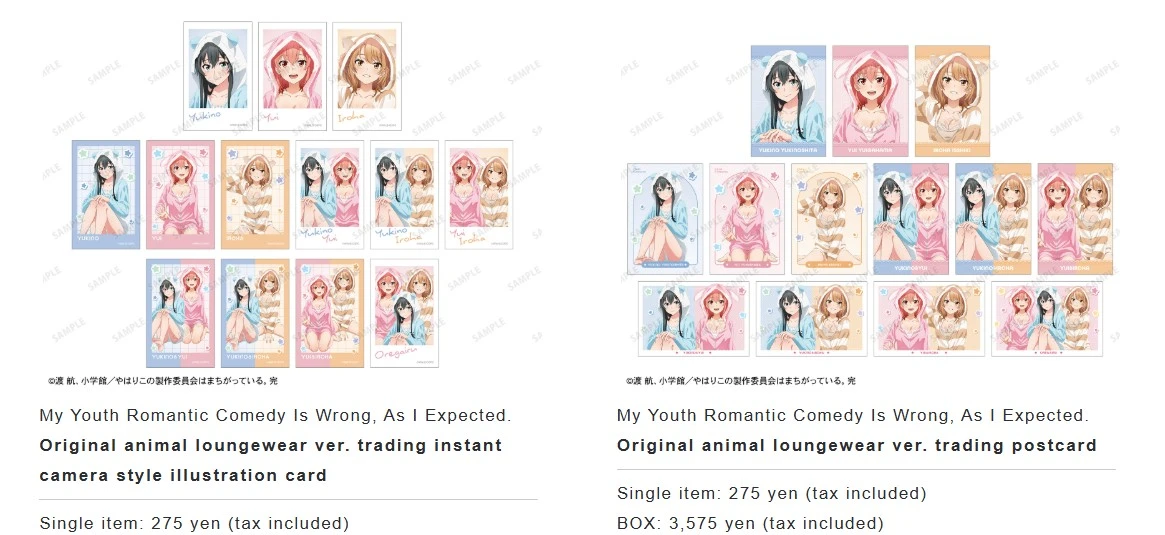 My Teen Romantic Comedy SNAFU pop up shop 1