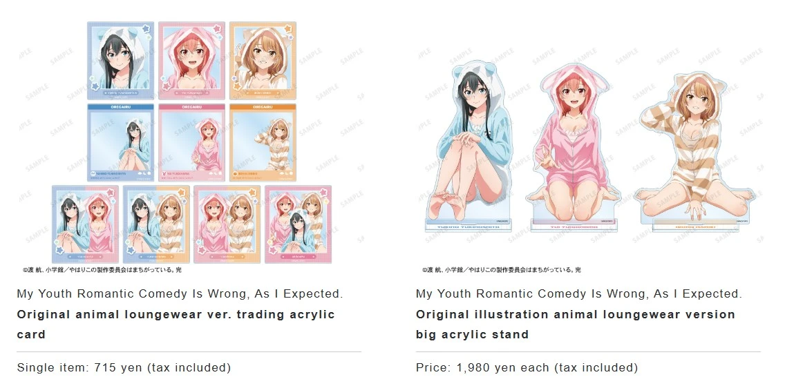 My Teen Romantic Comedy SNAFU pop up shop 2