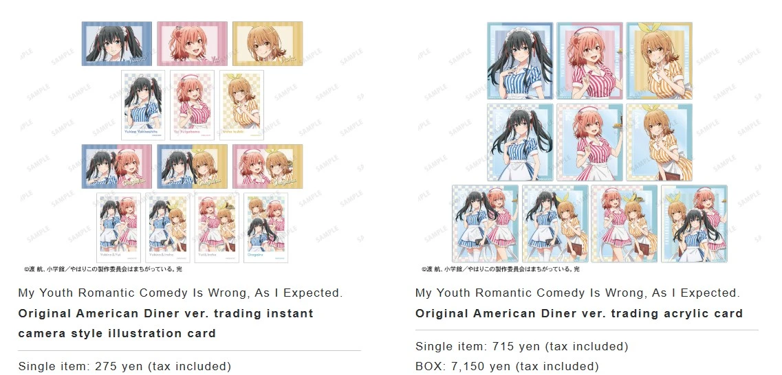 My Teen Romantic Comedy SNAFU pop up shop 6