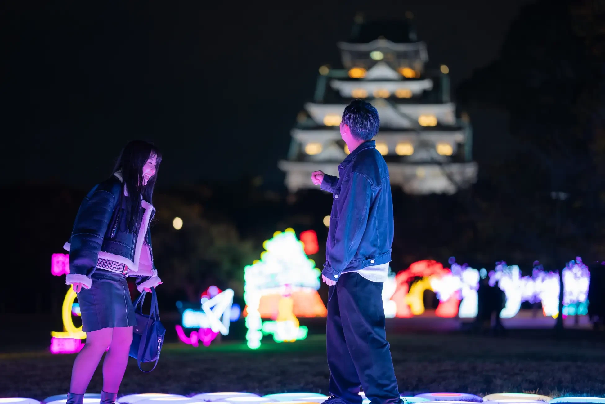 Osaka Castle Illuminage 4