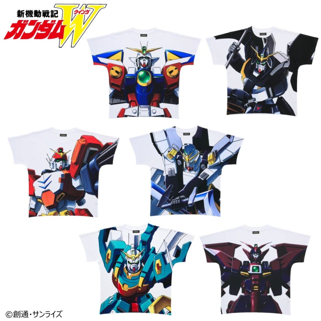 P BANDAI GUNDAM T SHIRTS 1