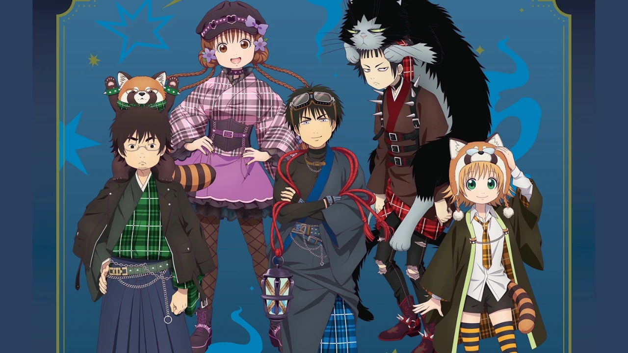 Plaid themed Dekin no Mogura pop up shop