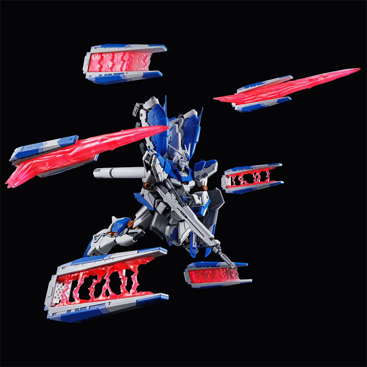 RG 1144 Hi Nu Gundam Exclusive Hyper Mega Bazooka Launcher & Fin Funnel Display Set 2