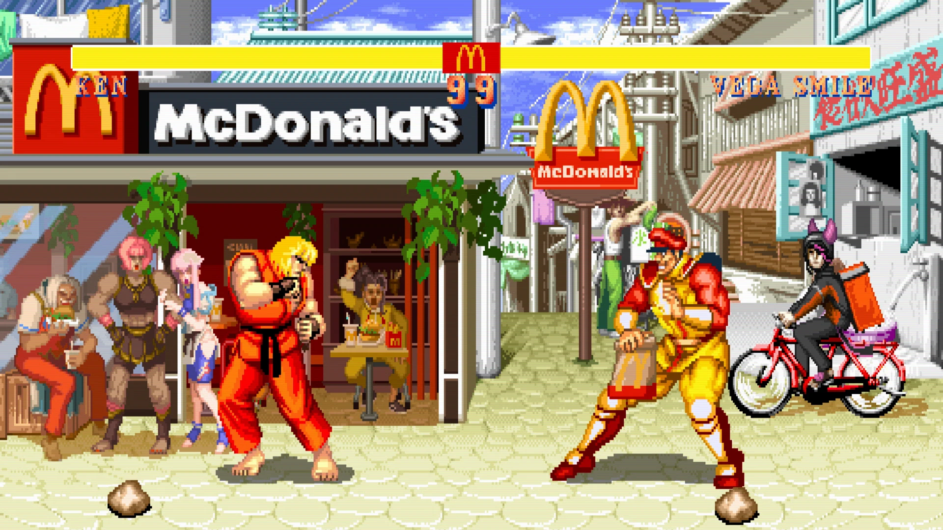 Street Fighter McDonald's collab 13