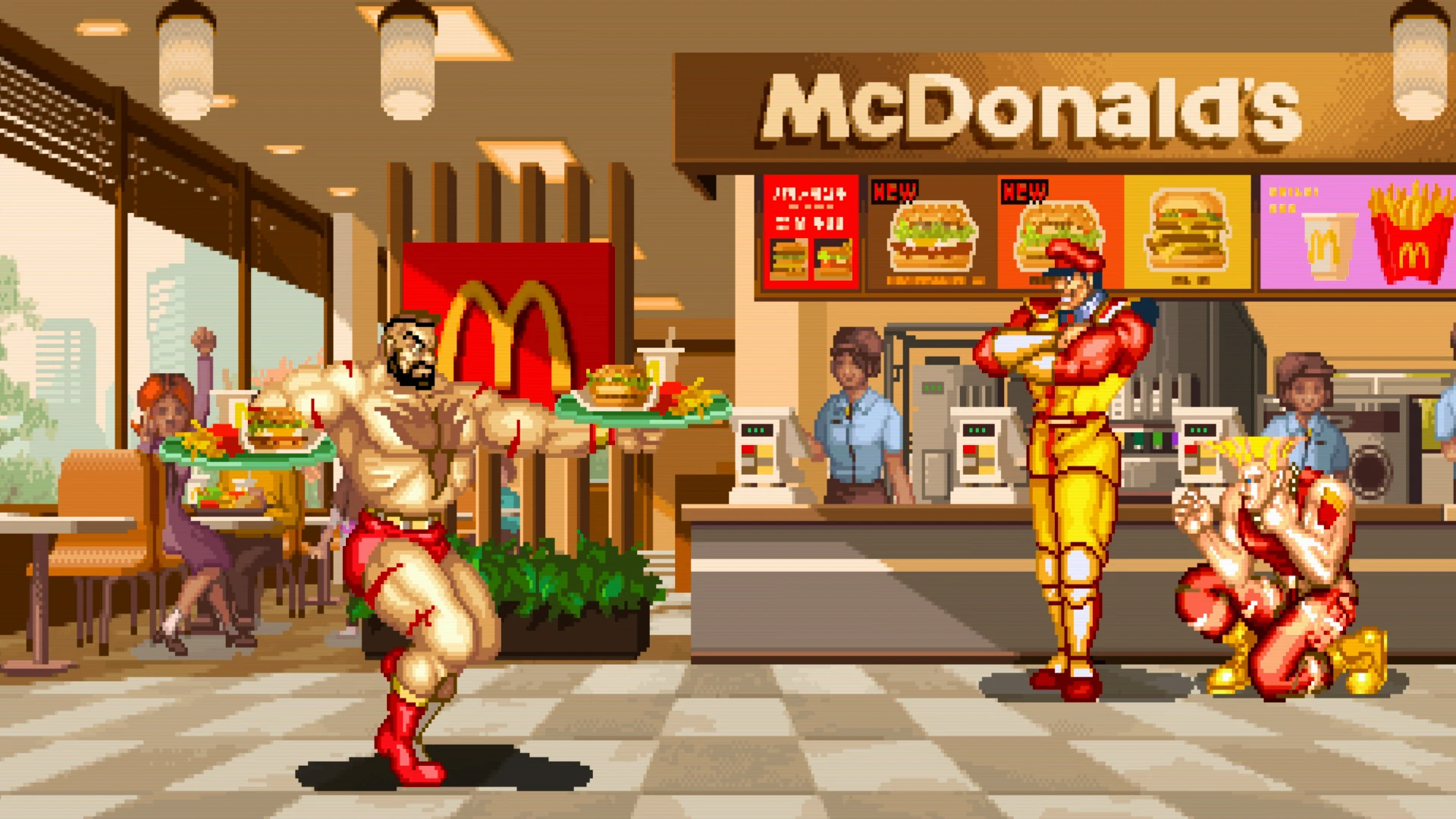 Street Fighter McDonald's collab 17
