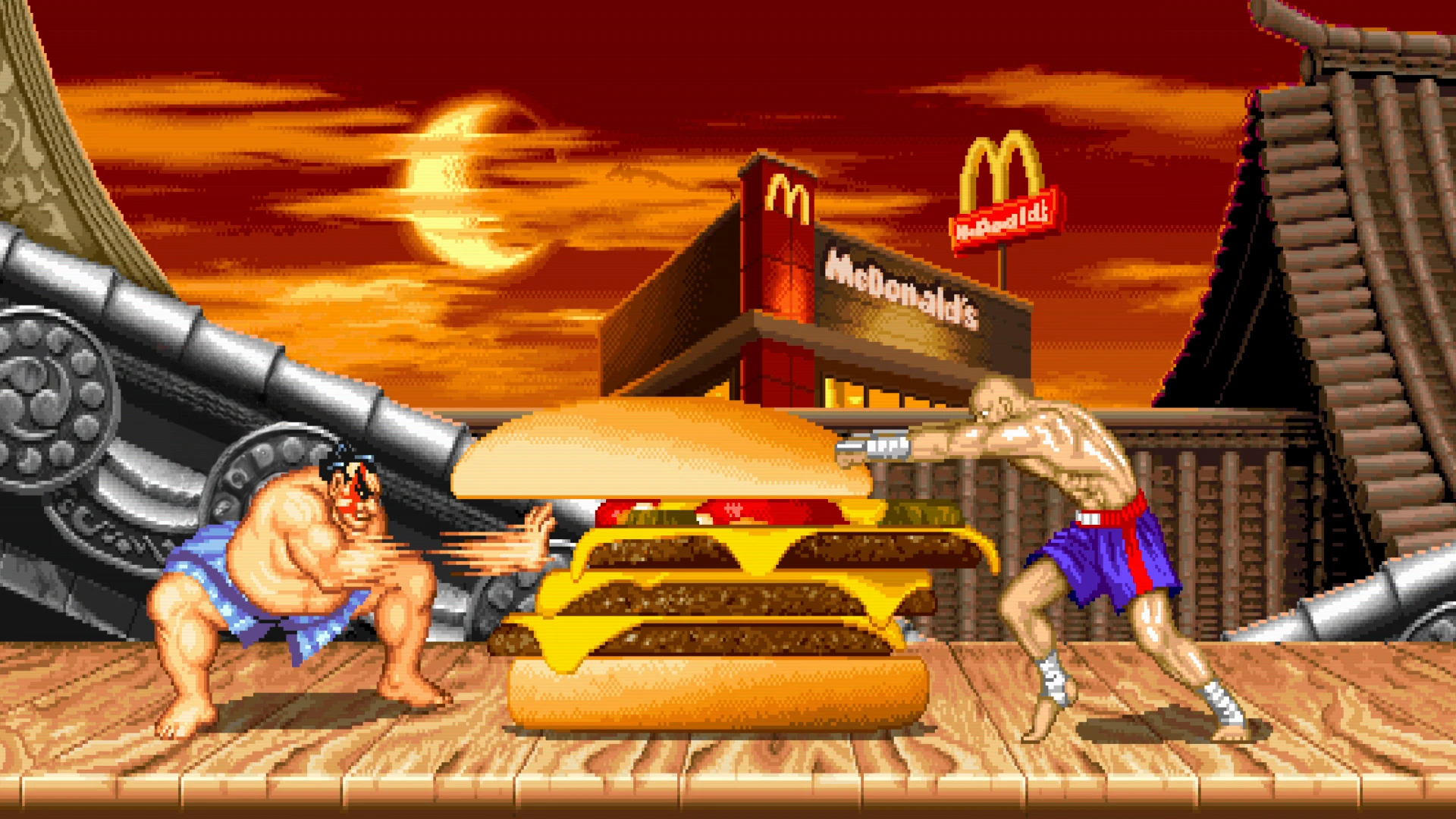 Street Fighter McDonald's collab 6