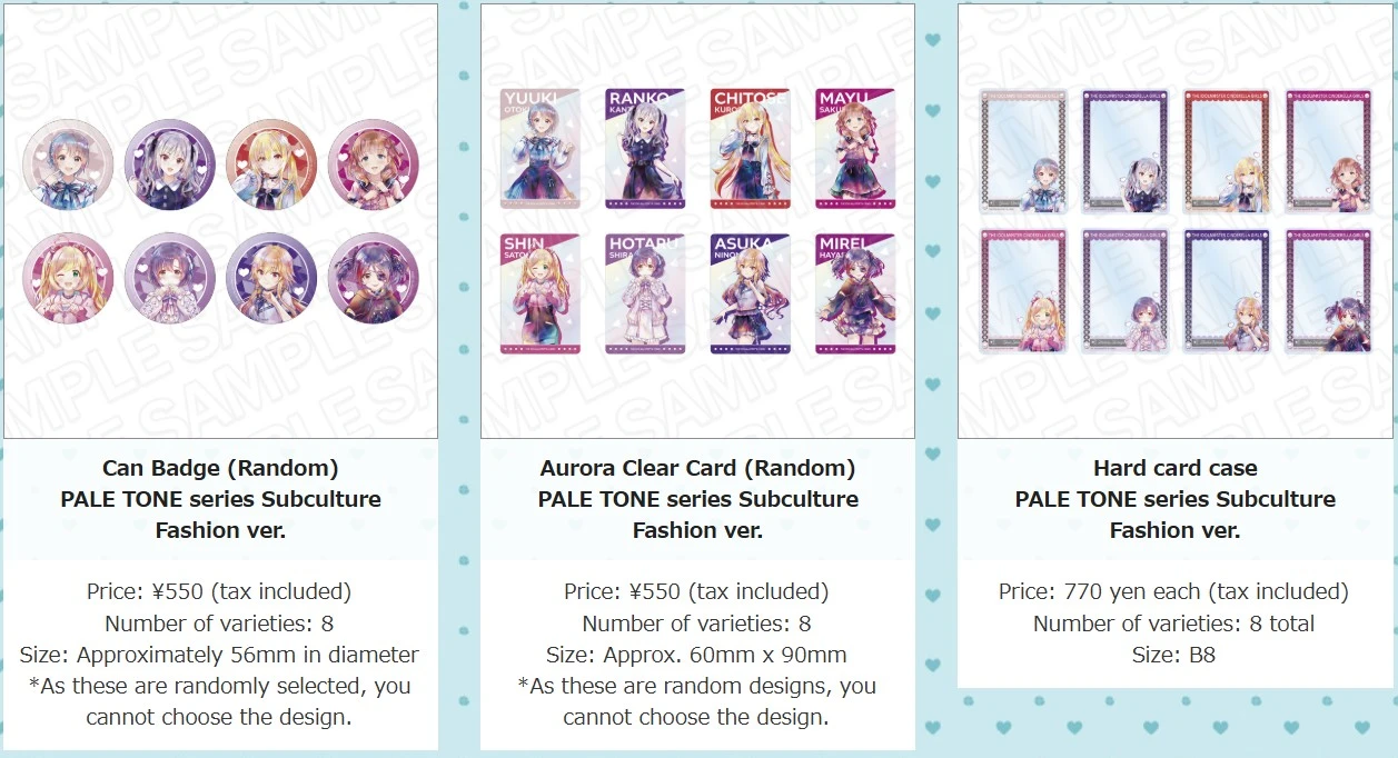 Subculture themed The Idolmaster Cinderella Girls pop up shop 1