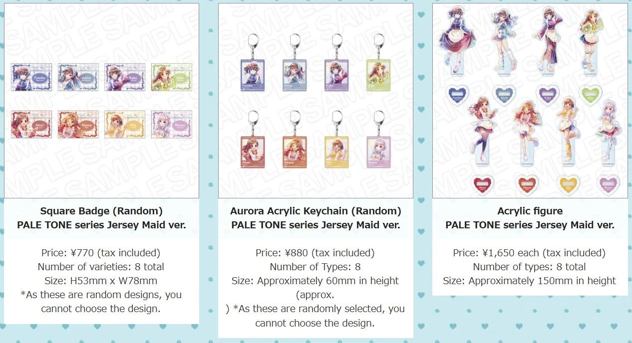 Subculture themed The Idolmaster Cinderella Girls pop up shop 2