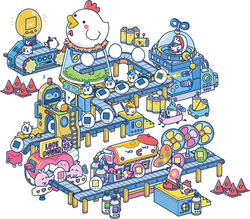 TAMAGOTCHI FACTORY OPENING 4