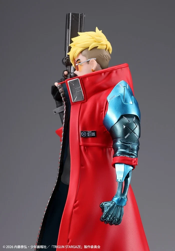 TRIGUN STAMPEDE's Vash joins Kotobukiya's new affordable figure line