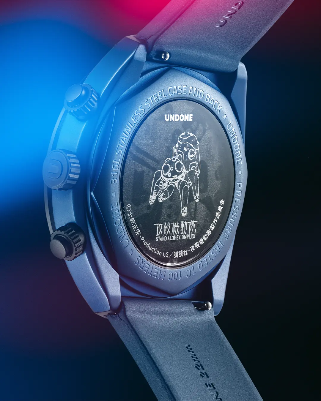 New Ghost in the Shell collab watches are a tribute to the iconic