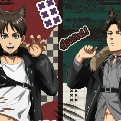 Werewolf themed Attack on Titan pop up shop