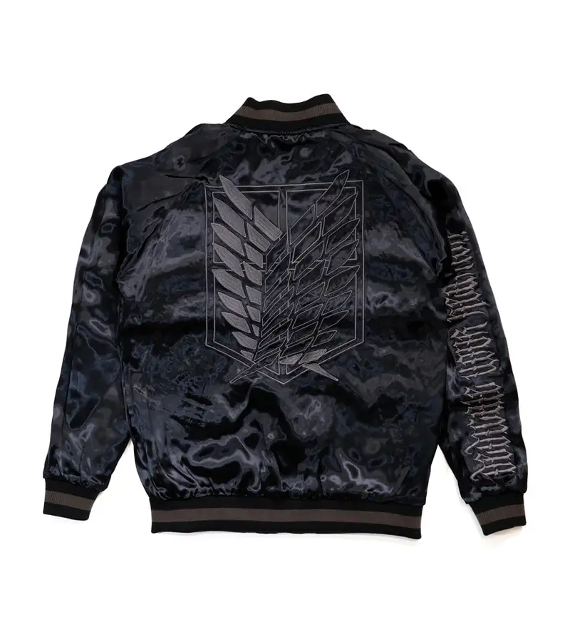 attack on titan embroidered jacket shirts 4