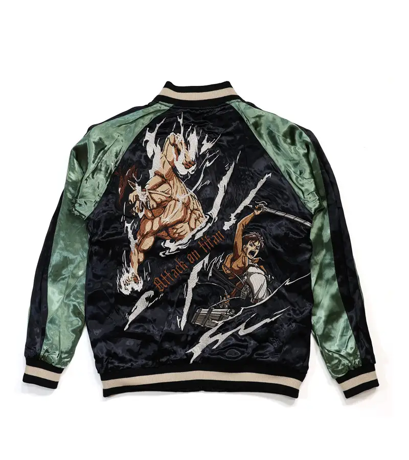 attack on titan embroidered jacket shirts 8