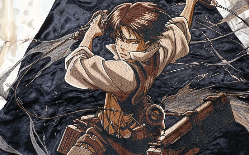 attack on titan embroidered jacket shirts 9