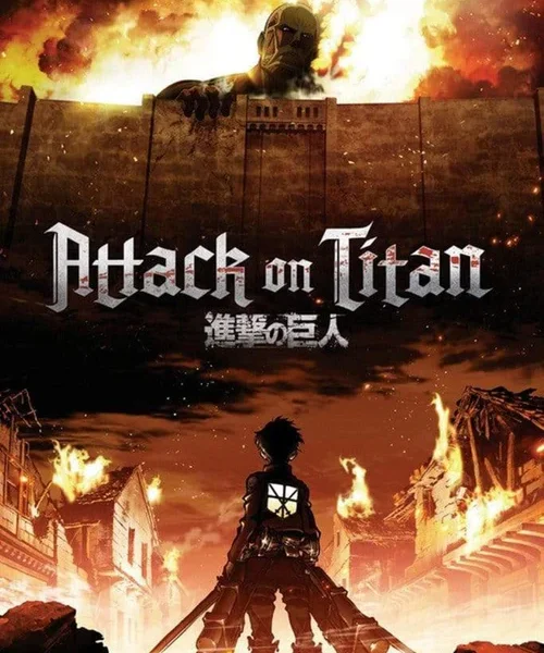 attack on titan key art poster