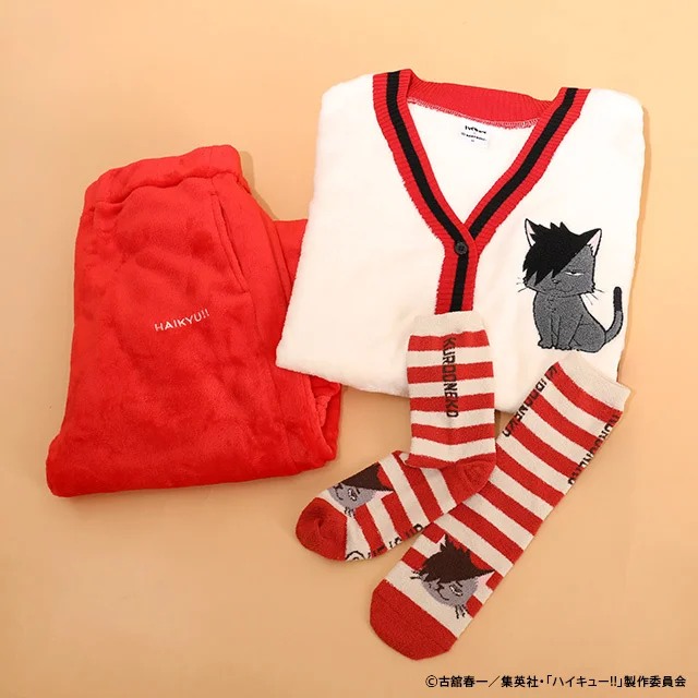 babydoll haikyuu collab loungewear 27