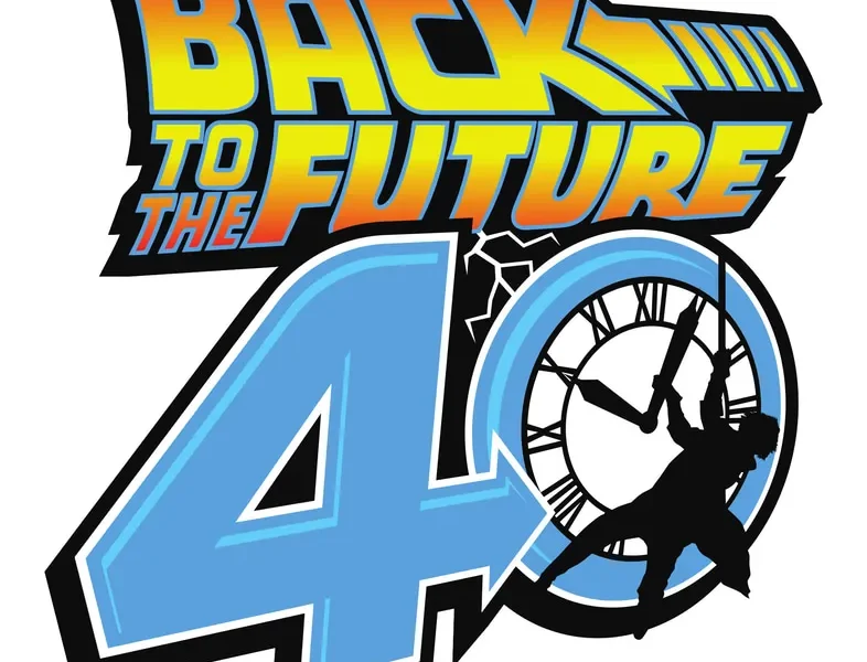 back to the future 40th logo