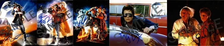 back to the future tokyo comic con autopgraphs