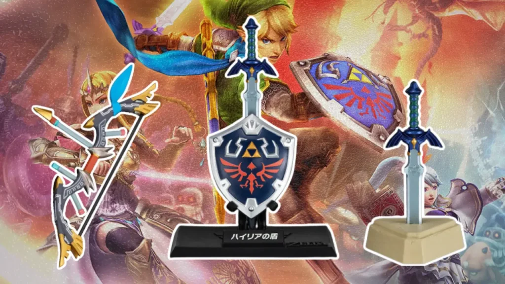 Orders open for new Legend of Zelda miniature weapon collection