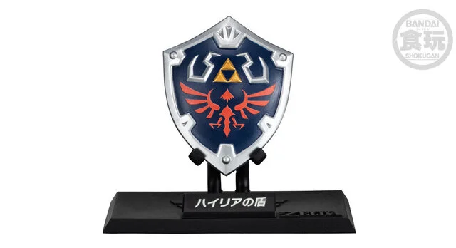 bandai shokugan zelda weapons 3