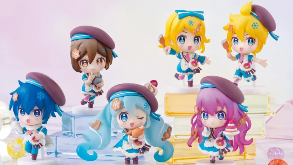 フィギュアセット 水篠 雫 A2 かるび mono フィガロ シンデレラ 三玖 Bandai reveals new SNOW MIKU 2026 figure collection featuring all