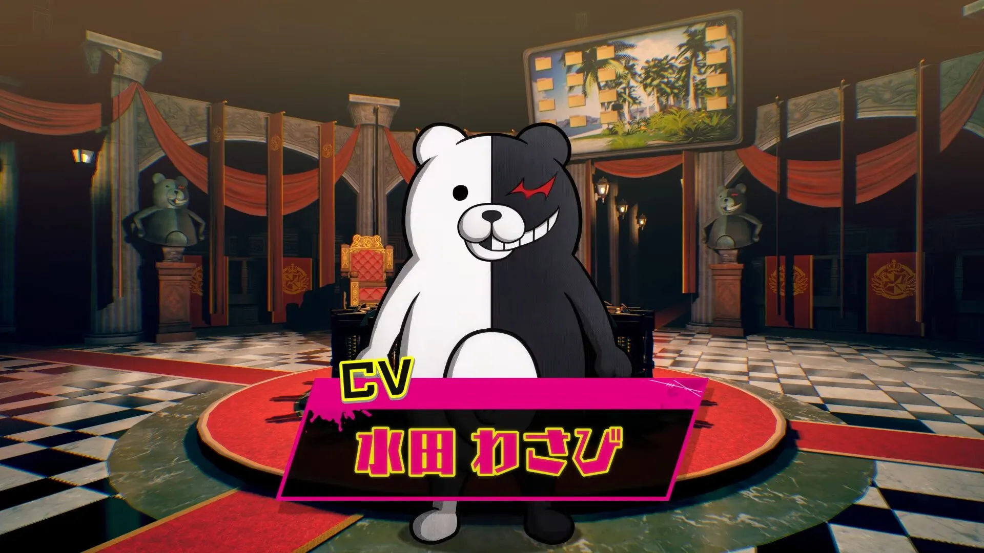 danganronpa Wasabi Mizuta monokuma announcement