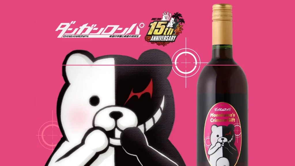 danganronpa monokuma wine 5