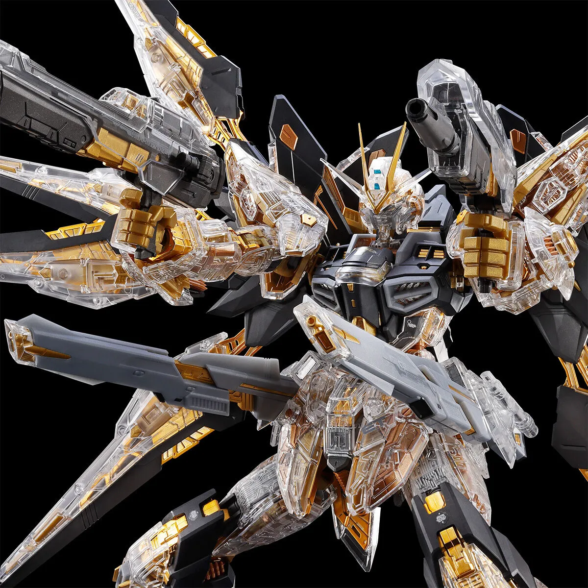 MGEX 1100 Strike FREEDOM GUNDAM [Mechanical Clear] gunpla 9