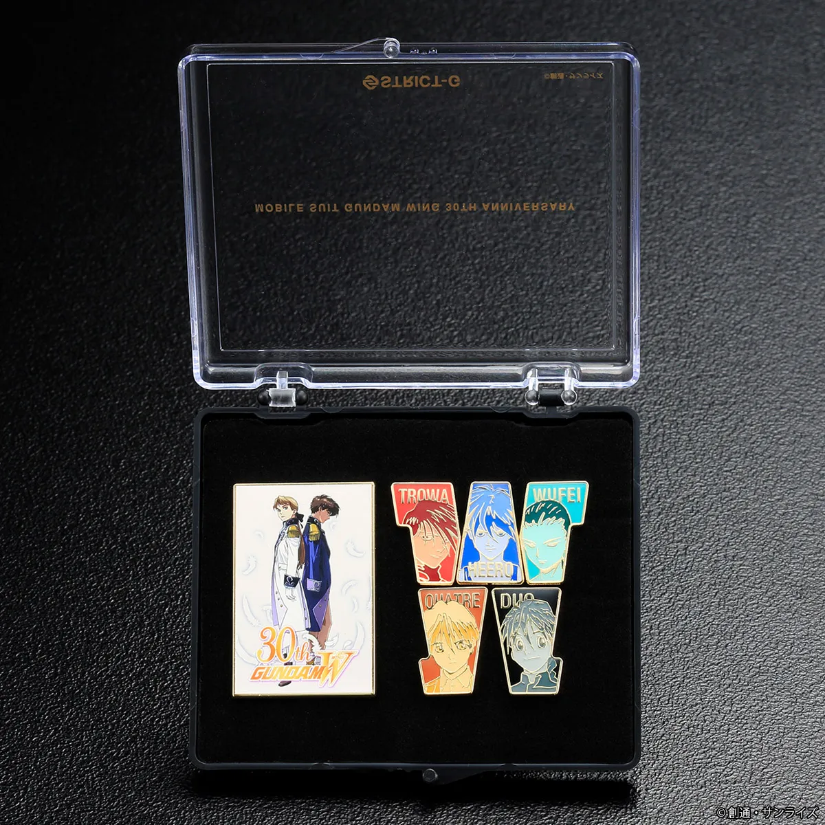 gundam wing 30th pin set 3