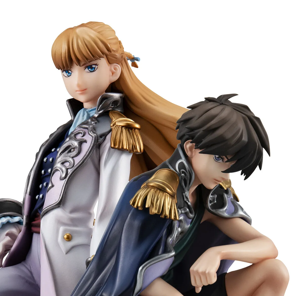 gundam wing heero relena alpha omega statue 1