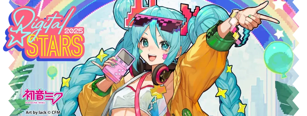 hatsune miku digital stars key art