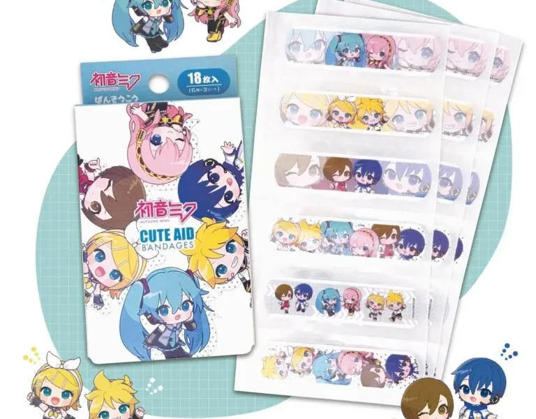hatsune miku piapro characters cute aid bandage 2