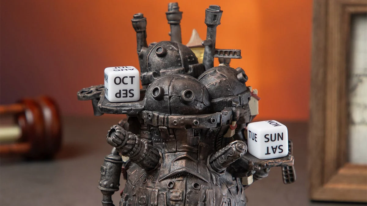 howls moving castle ghibli perpetual calendar 1