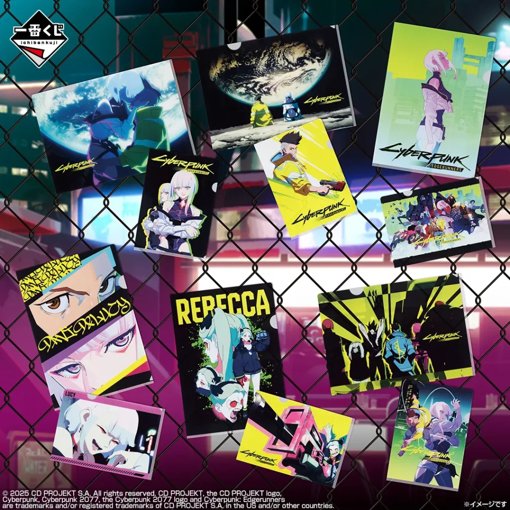 Cyberpunk: Edgerunners first-ever Ichiban Kuji reveals its full