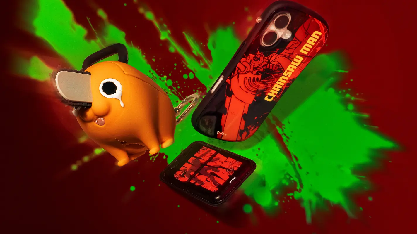 iFace's new Chainsaw Man phone accessory collection includes