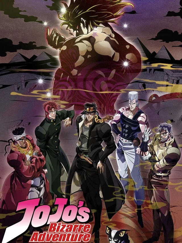 jojos bizarre adventure stardust crusaders key art