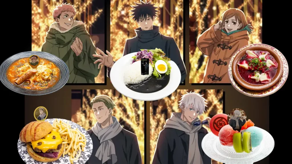 jujutsu kaisen marucube event food 12