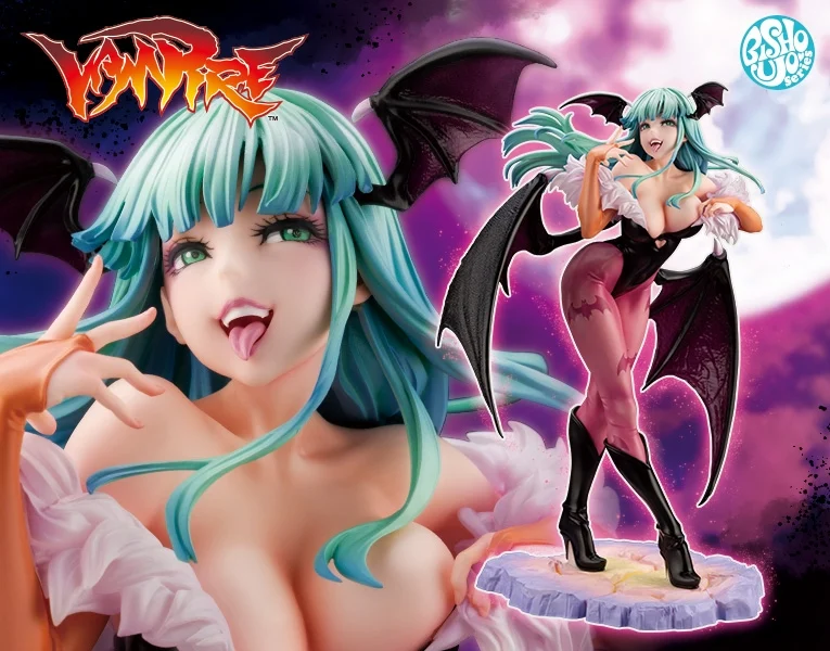 kotobukiya darkstalkers morrigan bishoujo 9