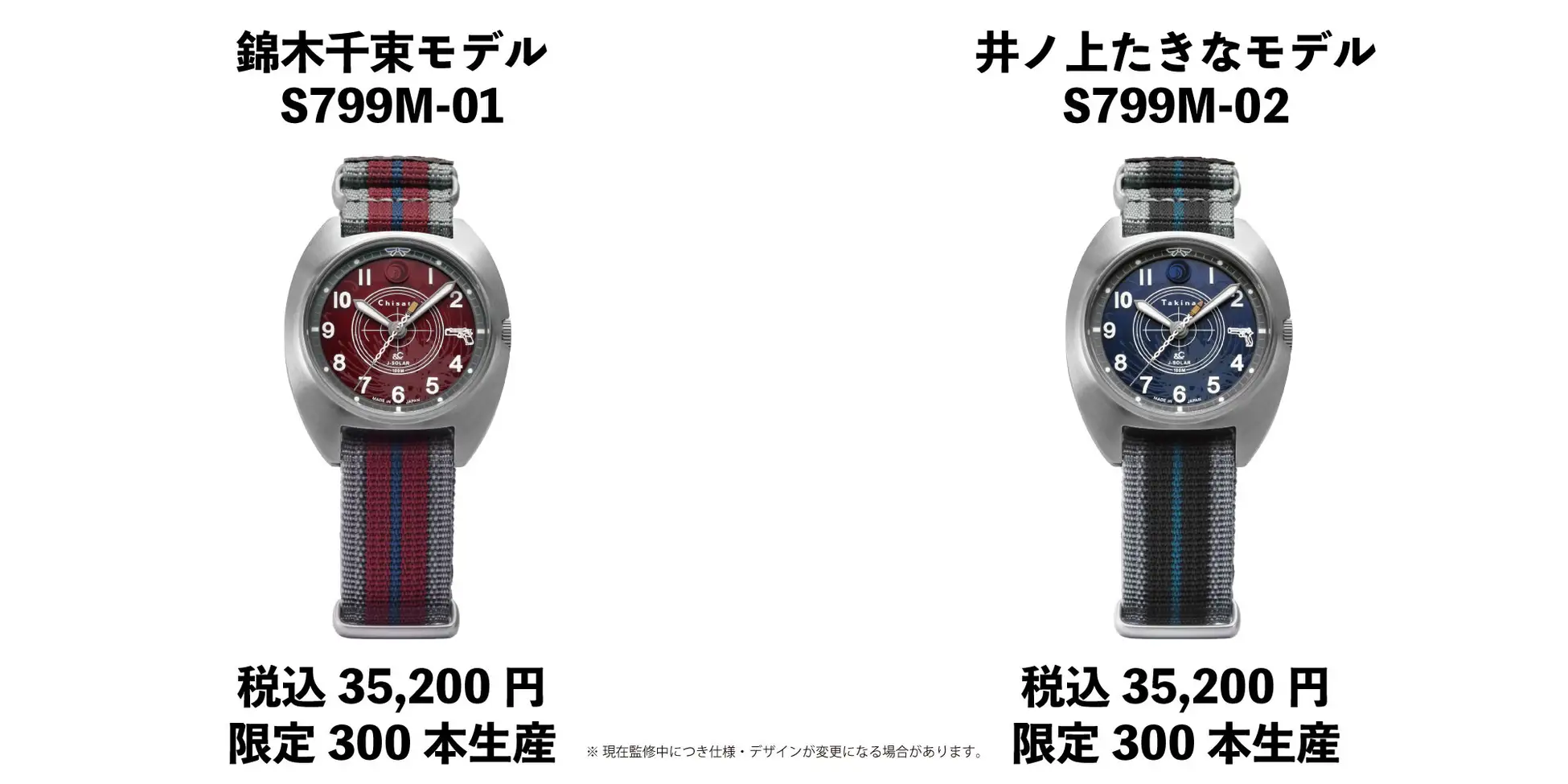 Lycoris.　0331 KENTEX Launches Lycoris Recoil Collaboration Watch – Limited