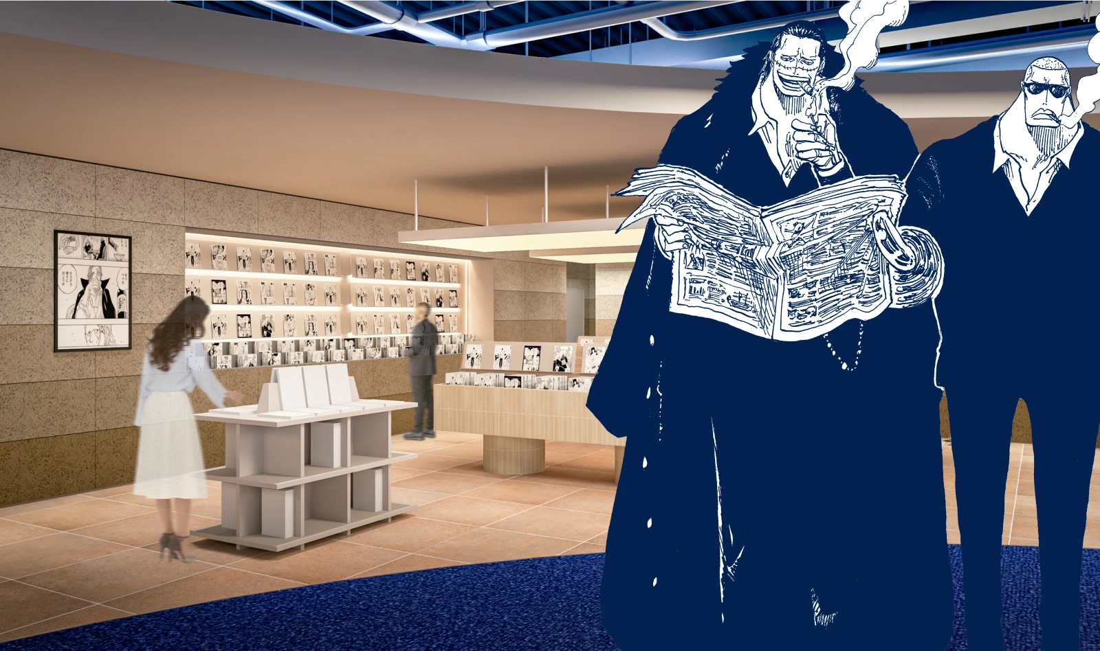 one piece base tokyo store areas 4