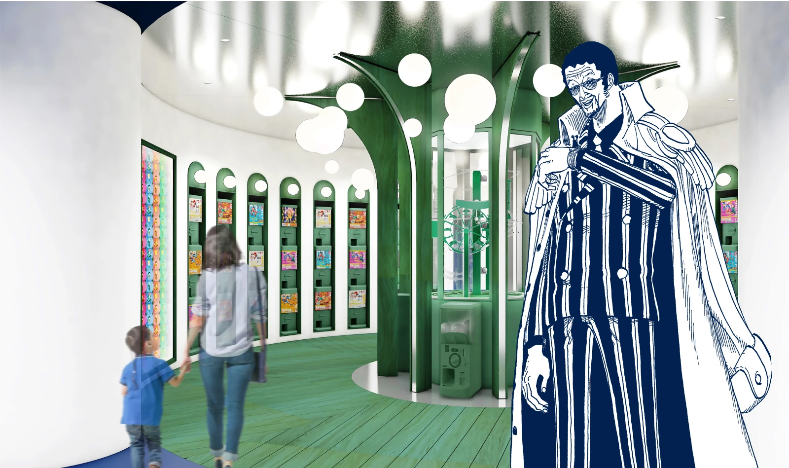 one piece base tokyo store areas 5