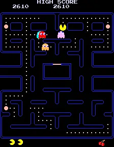 pac man screenshot