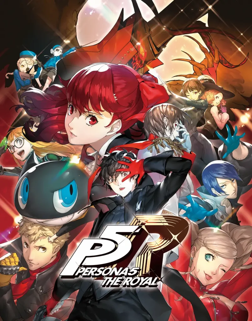 persona 5 the royal key art