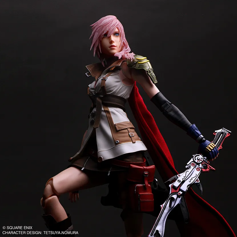 play arts shin final fantasy lightning 9